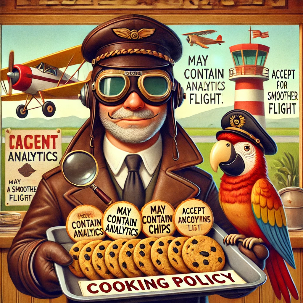 Aviation-themed illustration