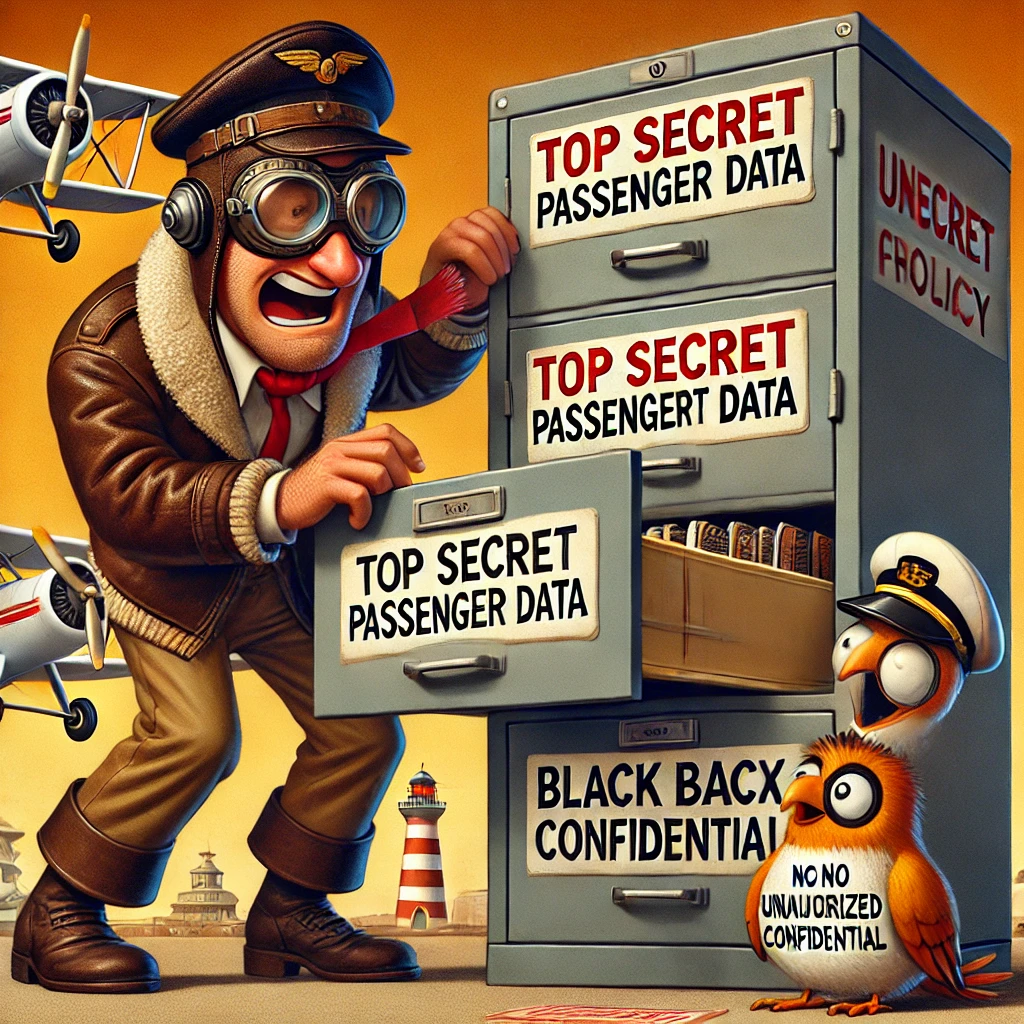 Aviation-themed illustration