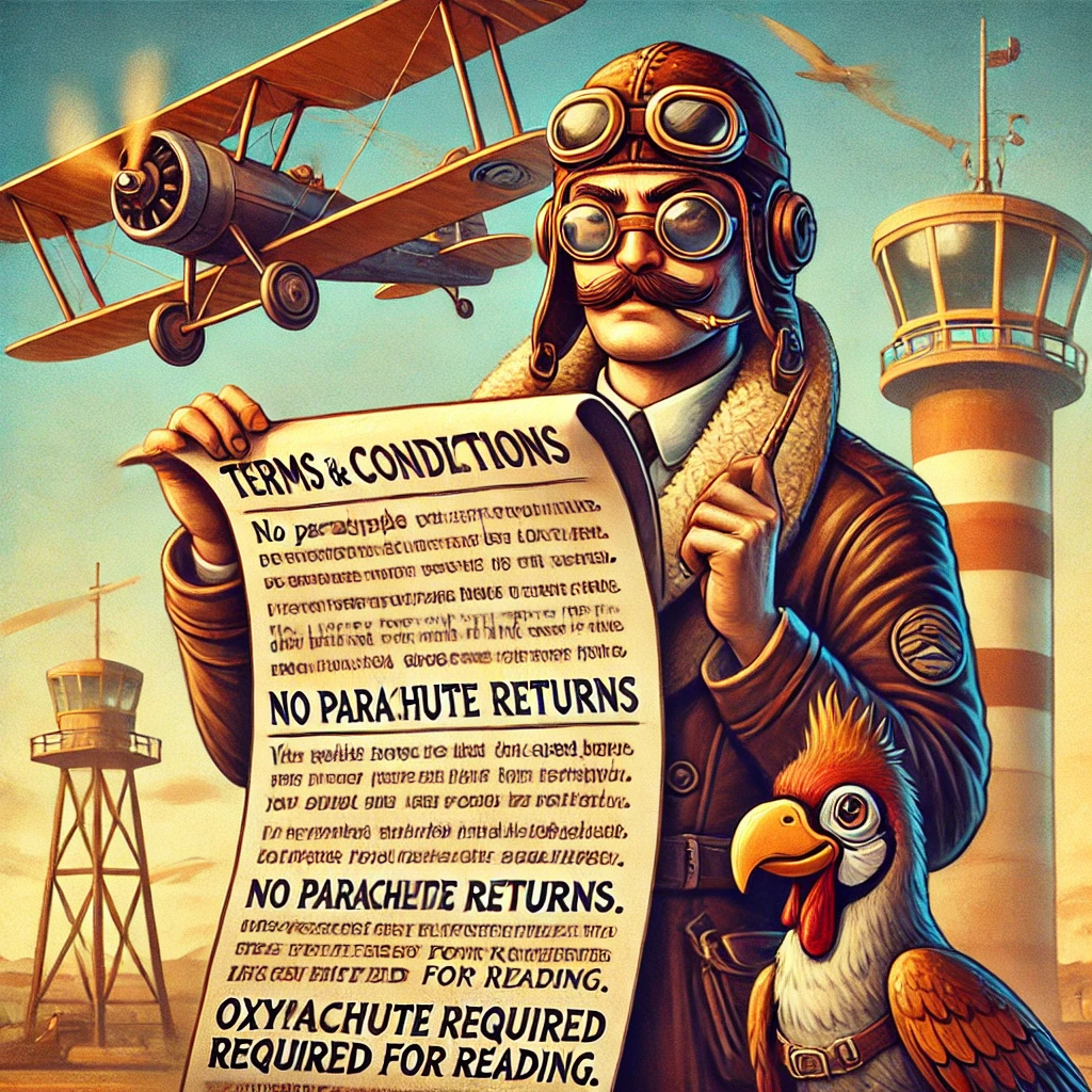 Aviation-themed illustration
