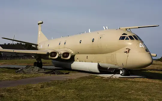 Nimrod XV240 aircraft